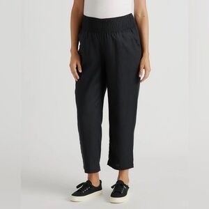 Quince Maternity Linen Pants